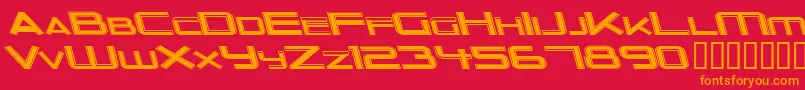 En savoir plus sur la police OuterLimitsExtendedItalic Police OuterLimitsExtendedItalic – polices orange sur fond rouge
