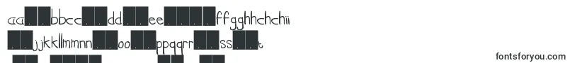 CiscaNoteRegular-Schriftart – tschechische Schriften