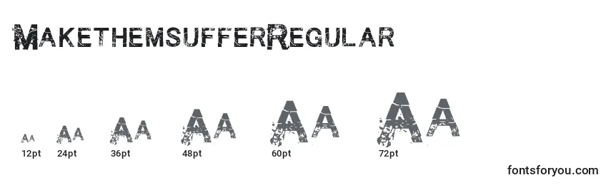 Размеры шрифта MakethemsufferRegular (39289)