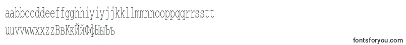 Courierctt50-Schriftart – friesische Schriften