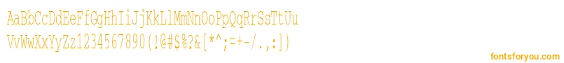 Courierctt50 Font – Orange Fonts
