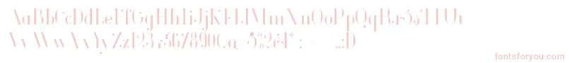 GlamorLightCondensed Font – Pink Fonts