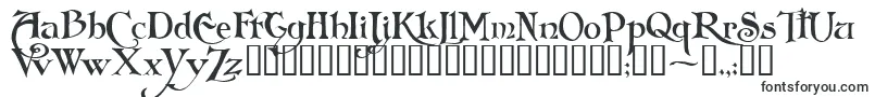 Шрифт FolkardTM – широкие шрифты