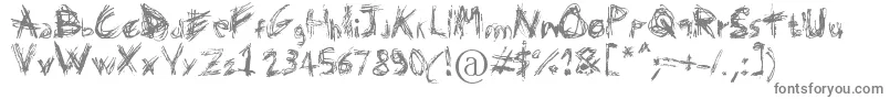 Шрифт Domenico128 – серые шрифты