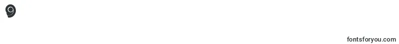 Fortysecondstreethb-Schriftart – Schriften für die Ziffer 9