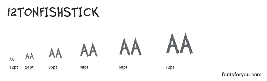 12tonfishstick Font Sizes