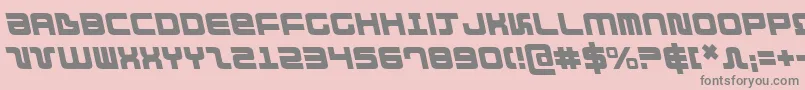 DirektorLeftalic Font – Gray Fonts on Pink Background