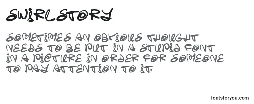 Swirlstory (39331) フォントのレビュー