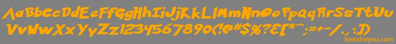 Más sobre la fuente KetchumItalic fuente KetchumItalic – Fuentes Naranjas Sobre Fondo Gris