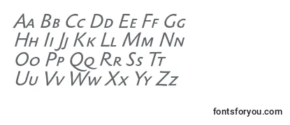 SebastiantextscItalic Font