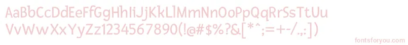 FrescaRegular Font – Pink Fonts