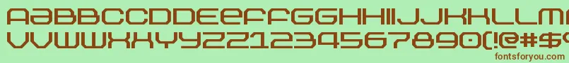 Lisätietoja Outland-fontista Outland-fontti – ruskeat fontit vihreällä taustalla