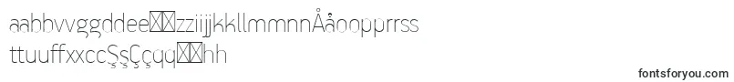 Fonte PfhandbookproExtrathin – fontes uzbeques