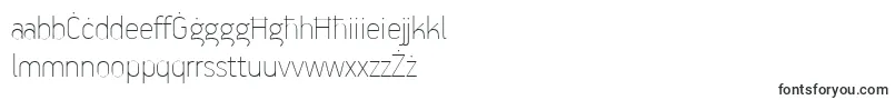 Czcionka PfhandbookproExtrathin – maltańskie czcionki