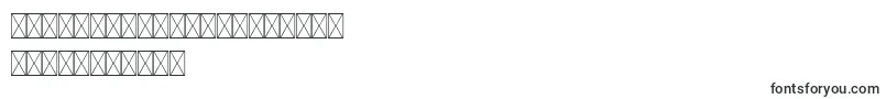 フォントPfhandbookproExtrathin – ペルシャ文字