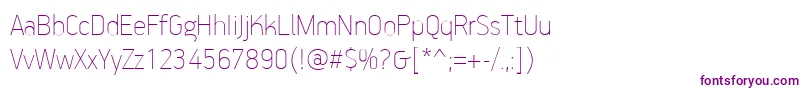 PfhandbookproExtrathin-fontti – violetit fontit