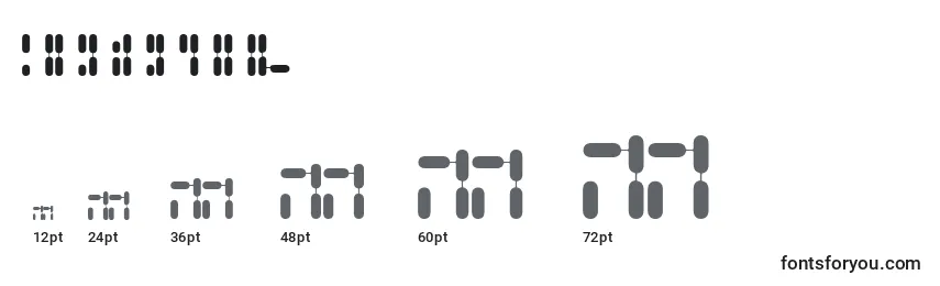 GenePool Font Sizes