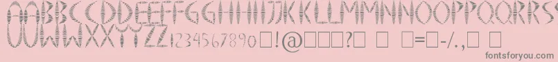 More about SpringyFancy Font SpringyFancy Font – Gray Fonts on Pink Background