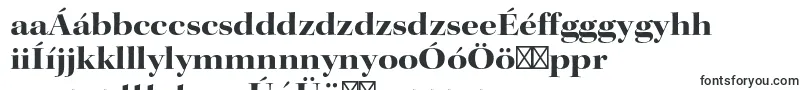 Шрифт KeplerstdBoldextdisp – венгерские шрифты