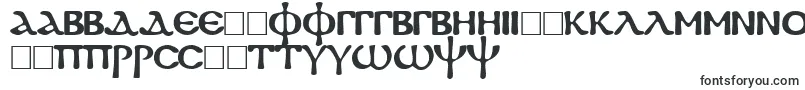 フォントFayiumsskRegular – ヨルバ文字