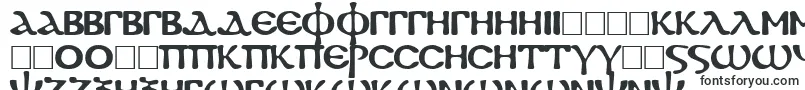 フォントFayiumsskRegular – イボ文字