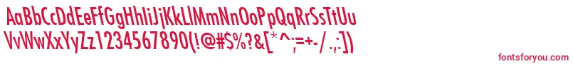 FuturistleftycondensedRegular Font – Red Fonts