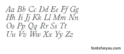 WorcesterantiqueItalic Font