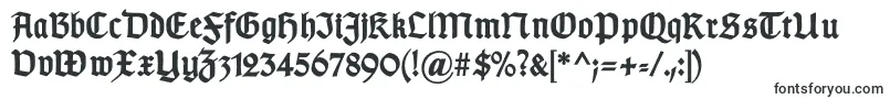 GotischbBold Font – Fonts for Autocad