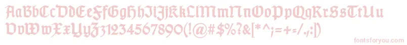 GotischbBold Font – Pink Fonts
