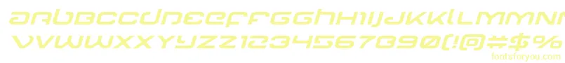 Gunrunnerexpandital Font – Yellow Fonts