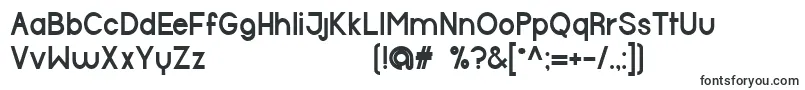 HalfmoonBold-fontti – Alkavat H:lla olevat fontit