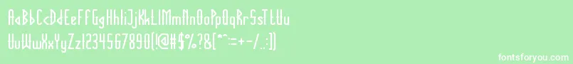 TheInnocentArmy Font – White Fonts on Green Background