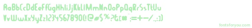 BalconyAngels Font – Green Fonts