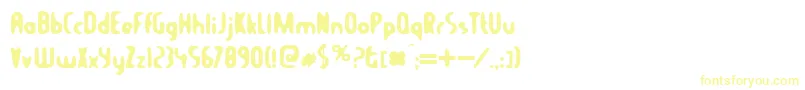BalconyAngels Font – Yellow Fonts