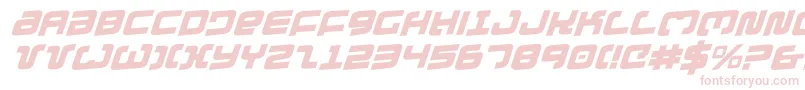 ExedoreRotalic Font – Pink Fonts on White Background
