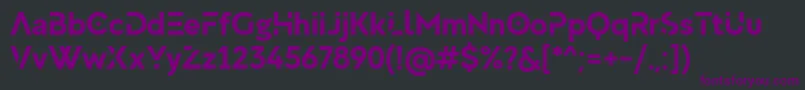 fuente MadeEvolveSansBoldEvoPersonalUse – Fuentes Moradas Sobre Fondo Negro