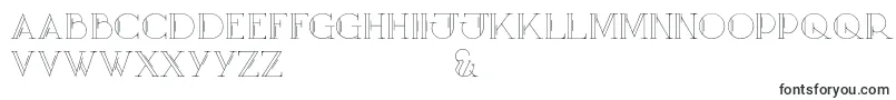 MaryCapsOutline Font