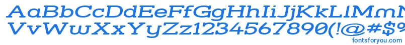Strsswi Font – Blue Fonts on White Background