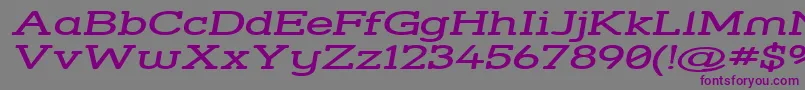 Strsswi Font – Purple Fonts on Gray Background