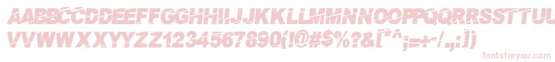 Payback-fontti – vaaleanpunaiset fontit