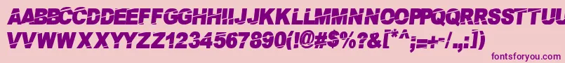 Подробнее о шрифте Payback Шрифт Payback – фиолетовые шрифты на розовом фоне