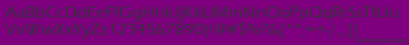 ErasMediumItc Font – Black Fonts on Purple Background