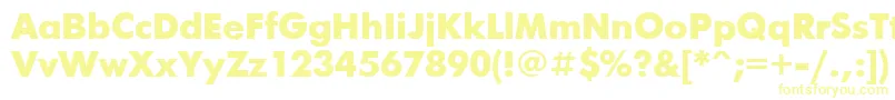 Futurise Font – Yellow Fonts