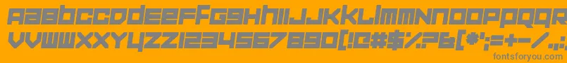 More about CorporationGames Font CorporationGames Font – Gray Fonts on Orange Background