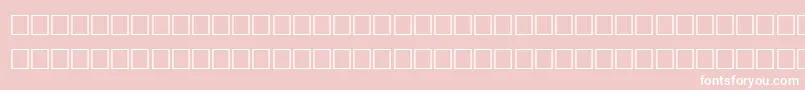 WitherRegular-fontti – valkoiset fontit vaaleanpunaisella taustalla