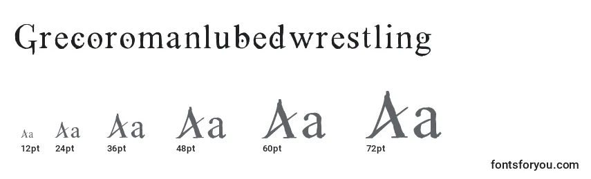 Grecoromanlubedwrestling Font Sizes