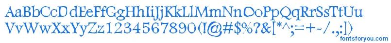 DweeboGothic Font – Blue Fonts