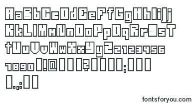 Neistil font – square Fonts