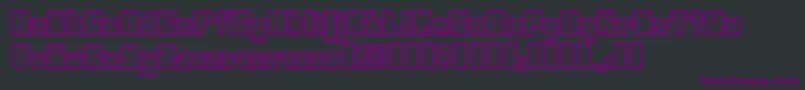 Neistil Font – Purple Fonts on Black Background