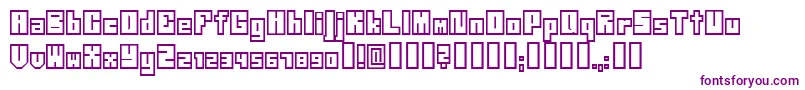 Neistil Font – Purple Fonts on White Background